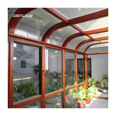 China Heat Insulation And UV Protection Professional House Supply Sales UV Ultraviolet Proof Sunlight Proof Glass Room for sale