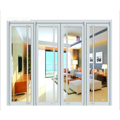 China New Product Customization Waterproof Aluminum Metal Frame Door KFC Customized Glass Entry Door for sale