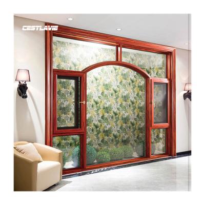 China Professional Magnetic Screen Supply Customized Energy Saving Window Cutoff Aluminum Alloy Frame Heat Insulation Window for sale