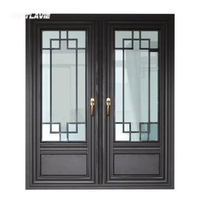 China OEM Magnetic Screen Professional Offer Hui Style Antique Doors And Windows Antique Chinese Aluminum Window for sale