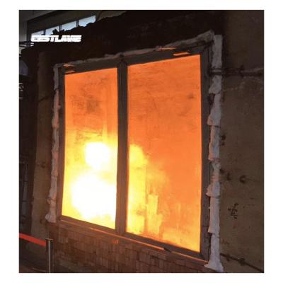 China Wholesale perspective/light transmission/sound insulation aluminum window 5mm fireproof glass of sound insulation 2022 for sale