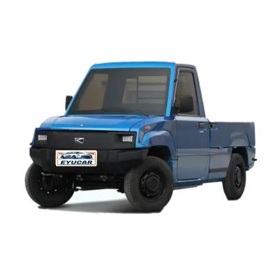 China Leather 1 Ton Heavy Duty 4 Wheels E3475*1375*1550mm 30kWh Battery Capacity Electric Pickup With Cargo Box NEDC Range 110km Speed ​​40km/h for sale