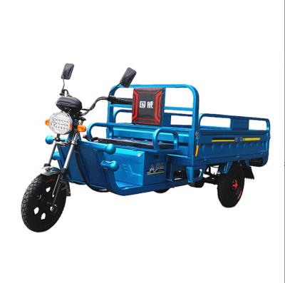 China Cargo EEC Certificated Electric Tricycle 3 Wheel Battery Operated 800-1200W For Delivery Heavy Load 48v/60v 1200w Electric Tricycle for sale