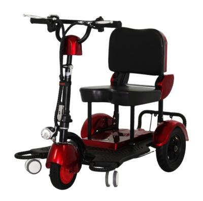 China Passenger 48V12AH Battery Capacity Front And Rear Drum Brakes Electric Tricycle With LCD Screen 300W Motor Power Cruising Range 40KM for sale