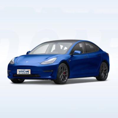 China Tesla Model 3 carsrear-wheel drive version LHD leather long range 264Ps pure leather electric electric car with sunroof for sale