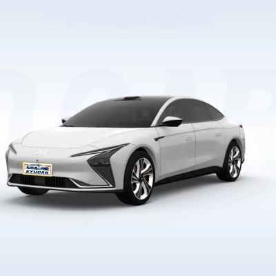 China Leather Zhiji L7 615 Kilometer Max Speed ​​200km/h Motor 425kW RWD Electric Vehicle Double Resistance Mileage With Auto Air Conditioner for sale