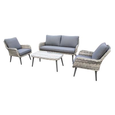 China Modern New Design Style Fashion Rattan Sofa Set Furniture Outdoor Sofa Luxury Living Room for sale