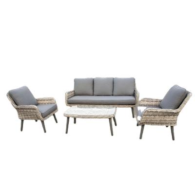 China Modern High Quality Furniture Sofa Set For Patio Use Outdoor Rattan Table Garden And Chairs Sale for sale