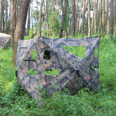 China Camouflage Game 2 Person Tent Outdoor Hunting Blind Noise / Sweep Up Portable Popular Hot Selling Hunting Tent Outdoor for sale