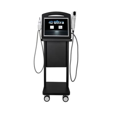 China Skin Tightening SA-VP06B Professional 4D Ultrasound 12 Lines 2 In 1 V Max Face Lift 4D Body Slimming Skin Tightening Machine for sale