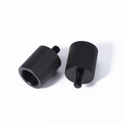 China Aluminum Alloy Aluminum Alloy Screw Adapter 1/4 Camera Top and 5/8 Female Bottom for Mic Stand for sale