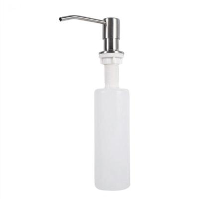 China Wholesale Hot Sale Cheap Double Soap Dispenser Eco - Friendly Liquid Stainless Steel In Sink Soap Dispenser for sale