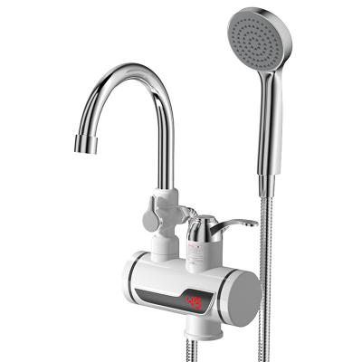 China Bathroom Faucets Metered Instant Electric Tap Kitchen Heater Tap Cold And Hot Water for sale