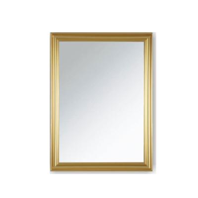 China 2-Face Gold Trim Frame Wall Mirror For Bathrooms, Living Rooms, Hotels for sale