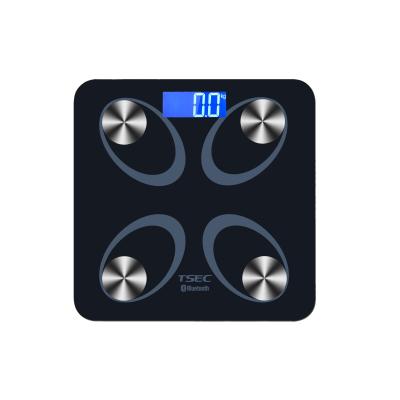 China Leaone sdk smart body weight fat scale bluetooth stored electronic body fat scale in stock for sale