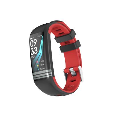 China New Arrival IP67 Band Blood Pressure Heart Rate Fitness Tracker bluetooth Smart Watch 0.96inch Smart Bracelet for sale