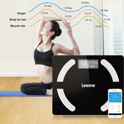 China Zhejiang Bluetooth Disposable Body Fat Scale Body Fat Scale Wireless Smart Digital Bathroom Scale Body Composition Monitor Health Analyzer with Smartphone for sale