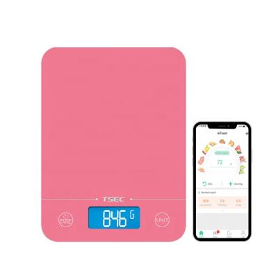 China Large Display Accuweight Durable Weight Nutrition Digital Kitchen Food Measuring Scale for sale