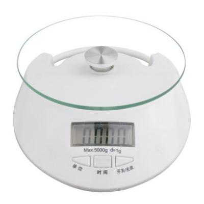 China Household Weighing Stainless Steel Electronic Bowl Scale High Capacity Kitchen Scale Kit Electronic Kitchen Scale for sale