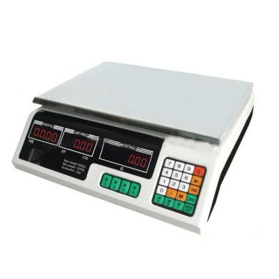 China Hot Sale 30kg 40kg Series Hot Sale 30kg 40kg Series Digital Price Warehouse/Household Digital Price Calculator Scale Used In Supermarket for sale