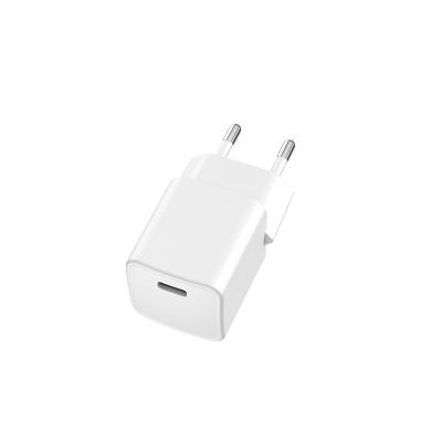 China Mobile Phone / For Iphone Wall Charger High-Safty Fast Charging Cube Size Type C 20W PD Charger For Iphone 13/12 Series for sale