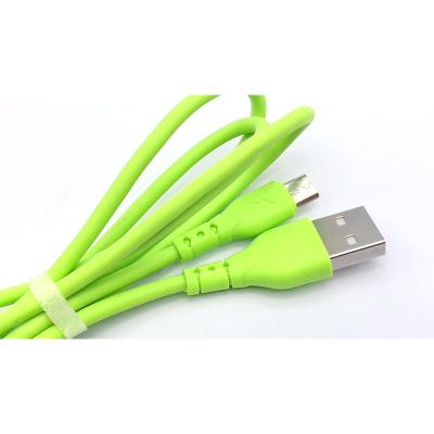 China Compatible price silicon jacket copper wires strip jacket fast charging micro usb charger cable 1m/2m for sale