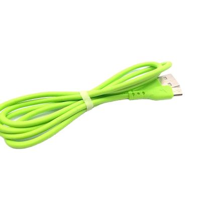 China Silicon Jacket Wholesaler Welcomed Fast Charging Copper Wires Tape Jacket Micro USB Charger Cable 1m/2m for sale