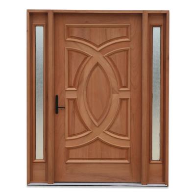 China Swing New Technology Plywood Panel Door Workability Waterproof Easy Teak Plywood Door Designs for sale