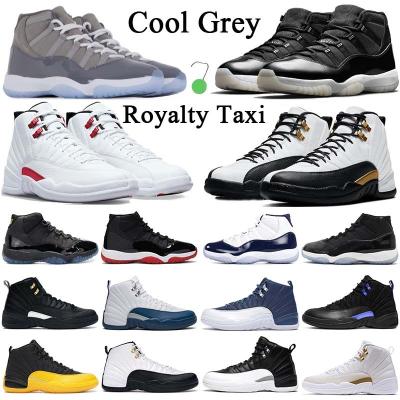 China 2021 New Men's Retro 25th Anniversary Multiplied Accord Royalty Taxi Women's Sneakers 11 Cool Gray Damping 12 Basketball Shoes 11 Retro for sale