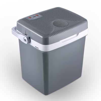 China 16-20â „ ƒ 12 Volt Portable Custom Electric Cooler Box Auto Car Mini Cooler Box Ambient DC Below Temp 26L DC Mini With Freezer for sale