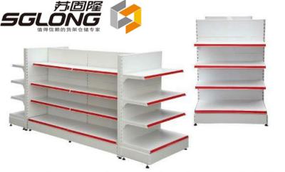 China Eco Friendly Supermarket Display Shelves Equipment 80-150KG Capability for sale