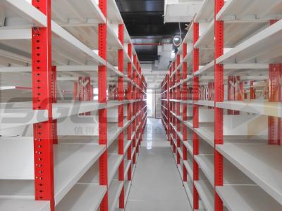 China Steel Metal Supermarket Display Racks Commercial Shelving Units Customized Color for sale