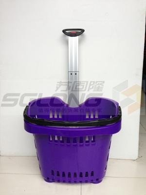 China 50L Capacity Grocery Shopping Basket Robust Strong Secure Design Lightweight for sale