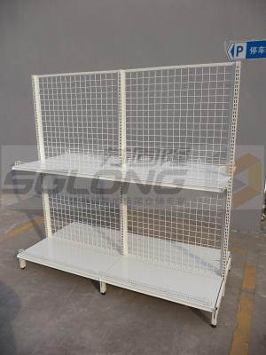 China Professional Wire Rack Shelving 30*60*2.5mm Upright Easy Installation Durable for sale