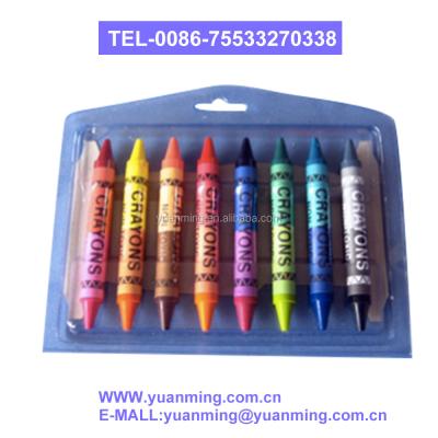 China New Design Non-Toxic Color Pencil For Kids Non-Toxic Crayon Wax Color for sale