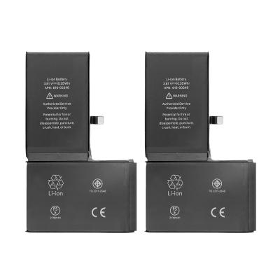 China Mobile Phone JR Brand Customization Lithium Battery For Bateria Iphone X 2716mAh for sale