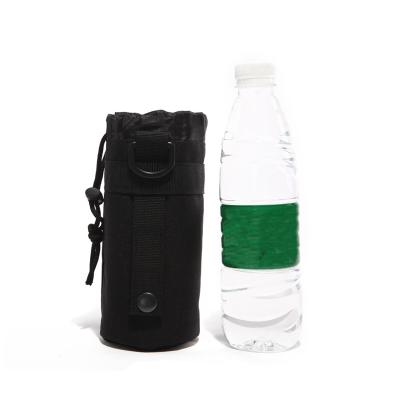 China Camouflage Tactical Water Bottle Bag Outdoor Sports Insulated Cooler Bag for sale