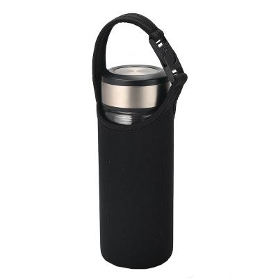 China Wholesale New Style Insulated Bottle Sleeve Bag Glass Water Bottle Insulated Carrier Bag for sale