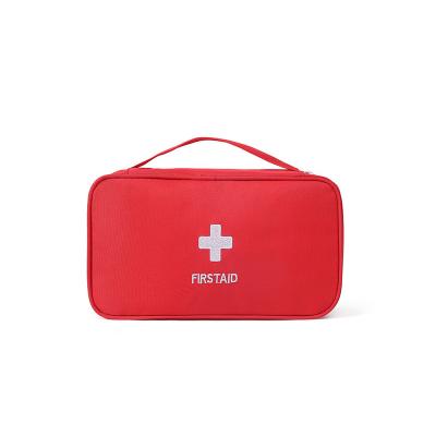 China First Aid Kit Outdoor Home Red Storage Bag Custom Logo Medicine Nurse Organizer ZSNB001 Student Training Household Travel for sale