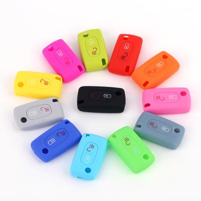 China Mini Silicone Key Case Remote Creative Simple Control Men Women Color High Quality Candy Cover Device for sale