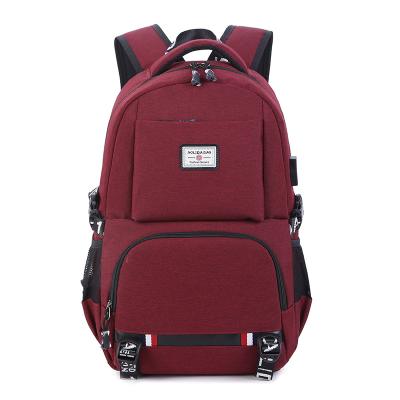 China With USB Bagpack School Bag Unisex Waterproof Laptop Bagpack With USB Charging for sale