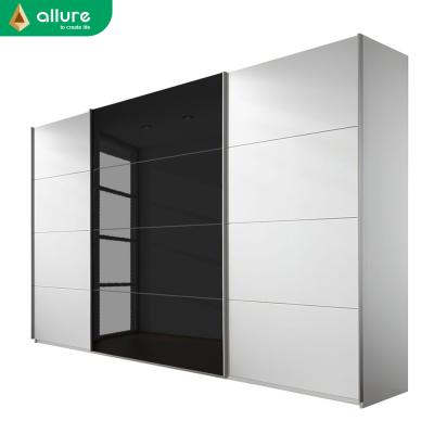 China Durable otobi furniture cabinet wardrobe attractive 3 door steel cheap price in bangladesh price for sale