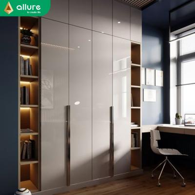 China Dubai Allure Durable 6 Door Dimensions Folding Doors Wardrobe Cabinet Wood Wardrobe for sale