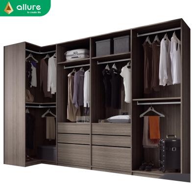 China Durable Allure New Style Korean Custom Amoires Wardrobe Cabinet for sale