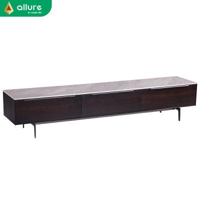 China Environment Friendly Lure Rak Pop Up Classic Abstract Modern Wood Mounted Tea Table TV Lift Rack Cabinet Combination for sale