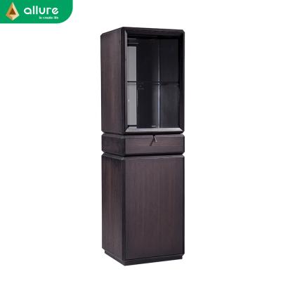 China Modern Luxury Solid Wood Mini Bar Wine Cabinets Living Room Environmental Friendly Attractive Kitchen Functional Wine for Home for sale