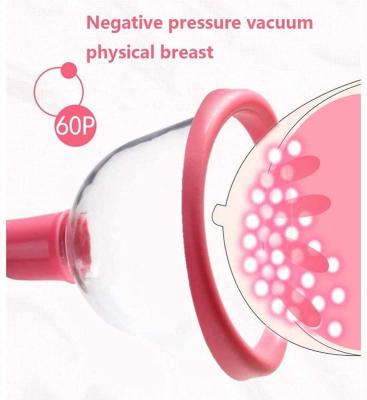 China Passionate Vacuum Cups Chest Vibration Massager Vacuum Cup Breast Enlargement Instrument Machine for sale