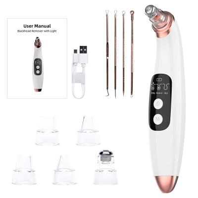 China Remove Obvious Blackhead Remover Pit Suction Pore Cleaner Blackhead Repair Machine With Camera for sale