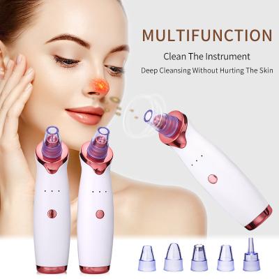 China New High End Listing Facial Cleansing Blackhead Remover Vacuum Pore Facial Cleansing Remover for sale