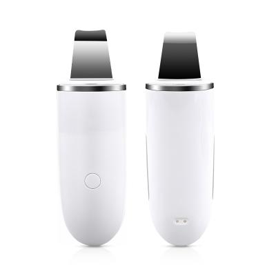 China Blackhead Ultrasonic Facial Vacuum Vibration Beauty Scrubber Deep Cleansing Ultrasonic Skin Scrubber for sale